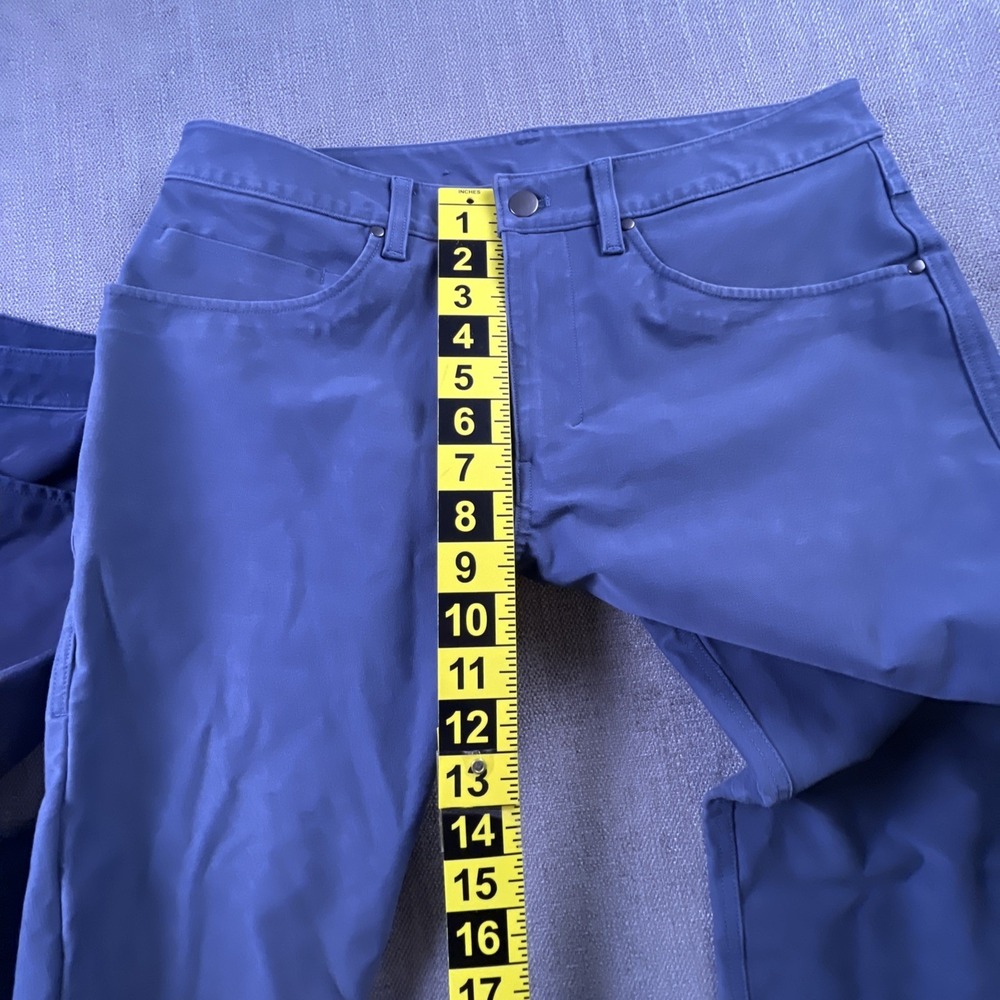 Lululemon ABC Pants Men's 31 X31 Tapered Lot Of 2 Blue Gray Flawed - Picture 10 of 16
